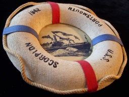 Great WW II Lost boat USS Scorpion Launch Souvenir