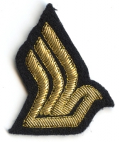 Circa 1980s Singapore Airlines (SIA) Flight Attendant Wing or Cap Badge