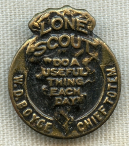 1919 - 1921 Lone Scout Membership Pin