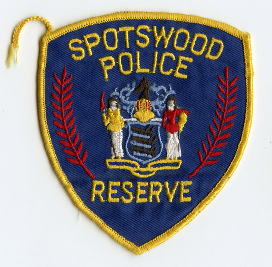 Circa 1970s Spotswood, New Jersey Police Reserve Patch: Flying Tiger ...