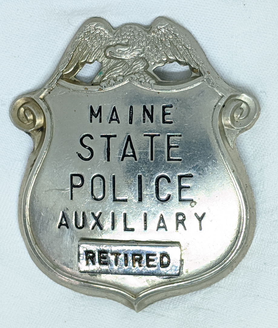 Maine State Police Badge