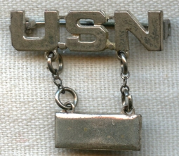 WWII Sterling US Navy Sweetheart Pin