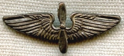 Sterling WWII USAAF Sweetheart Lapel Pin