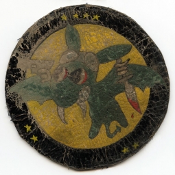 Super Rare WWII USAAF 422nd Night Fighter Squadron, 9th Air Force Patch