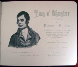 Lovely 1898 Copy of Robert Burns' "Tam O'Shanter" with Illustrations