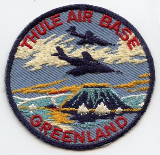 Circa 1950s USAF Thule AB Air Base Greenland Jacket Patch