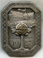 1927 Turnerbund Turnfest (Gymnastics Festival) Tinnie from Galzburg