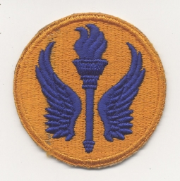 BEING RESEARCHED - Unidentified USAAF Training Shoulder Patch - NOT FOR SALE UNTIL IDENTIFIED