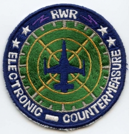 BEING RESEARCHED RWR Electronic Countermeasure Patch with F-5 Jet NOT FOR SALE UNTIL IDENTIFIED