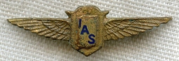 BEING RESEARCHED - "IAS" Lapel Wing by Greenduck - NOT FOR SALE UNTIL IDed