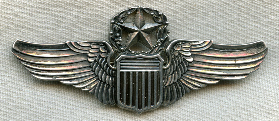 Rare & Beautiful Early WWII USAAF Command Pilot Wing By Balfour NO ...