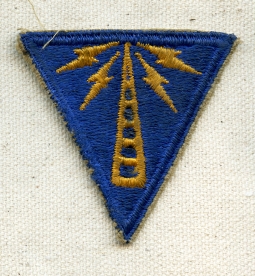 WWII USAAF Communications Specialist Sleeve Patch