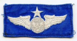 1960s Embroidered USAF Senior Air Crew Wing for Wear on Flight Suit