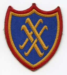 WWII United States Army 20th Corps Shoulder Patch