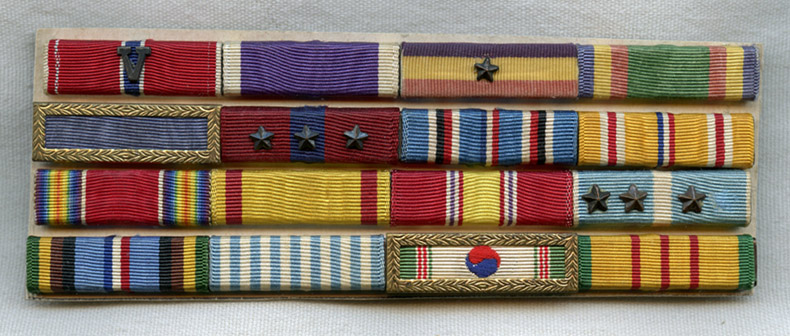 US Marine Corps Ribbon Bars From WWII to Vietnam War: Flying Tiger ...