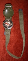 Mint in Box Korean War US Military Wrist Compass Model 1949 by Superior Magneto
