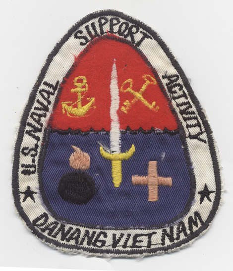 US Naval Support Activity Danang RVN Patch Made in Vietnam: Flying ...