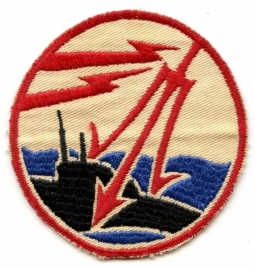 Scarce 1954-1958 Original Design USN Helicopter Sea Combat Squadron HS-2 Jacket Patch