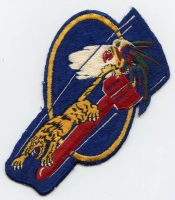 Fantastic, Huge Japanese-Made 1951-52 USN VA-195 (Strike Fighter Squadron) Jacket Patch