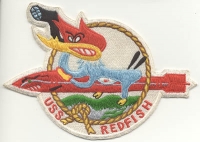 1960s USS Redfish SS-395 Japanese-Made Patch