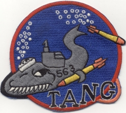 Japanese-Made US Navy USS Tang SS-563 Patch