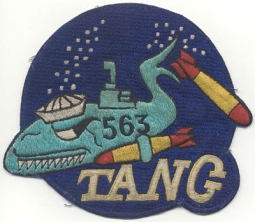 1960s USS Tang SS-563 Japanese-Made Patch