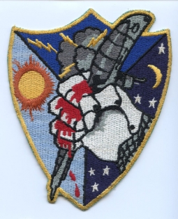 Circa 1950 US Navy VS-25 (Anti-Submarine Squadron 25)  Large Jacket Patch