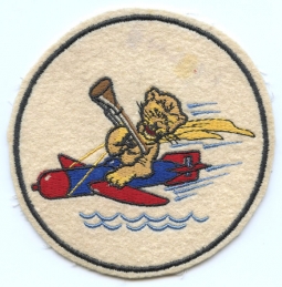 Great WWII US Navy Torpedo Squadron 19 (VT-19) Jacket Patch