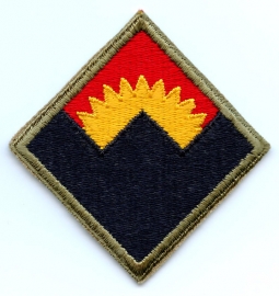 WWII US Army Western Defense Command Shoulder Patch