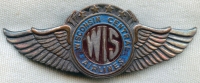Circa 1950 Wisconsin Central Airlines Pilot Hat Badge