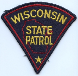 1960's Wisconsin State Patrol Patch