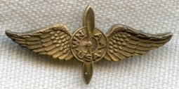 1930s Women's National Aviation Association (NAA) Lapel Pin by Goldman's