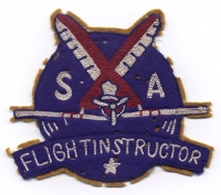 Very Rare WWII WTS Southern Airways Flight School Instructor Jacket Patch
