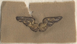 WWII USAAF Instructor Wing in Bullion