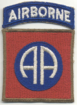 82nd airborne patch ww2