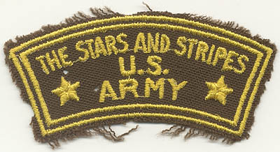 WWII English-Made Stars & Stripes Correspondent Patch: Flying Tiger ...