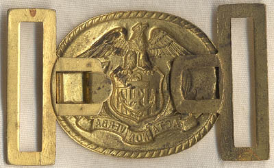 merchant marine belt buckle