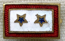 WWI (Two) Sons-in-Service Pin with Patent Mark