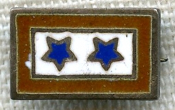 WWI (Two) Sons-in-Service Pin in Sterling