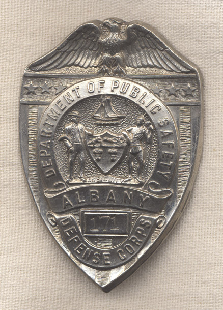 World War I Albany, New York Defense Corps Badge NO LONGER AVAILABLE ...