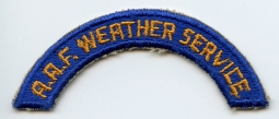 WWII USAAF Weather Service Arc