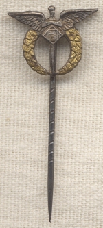 World War II Czech Pilot Stick Pin