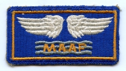 WWII USAAF Mediterranean Allied Air Force (MAAF) Shoulder Patch