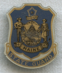 WWII Maine State Guard DI in Plastic