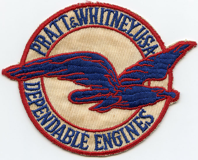 WWII Pratt & Whitney Aircraft Factory Worker Patch: Flying Tiger ...