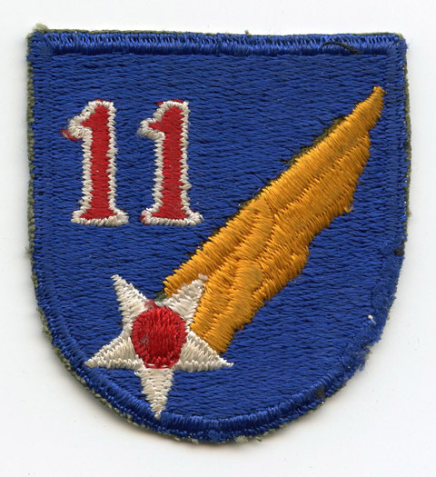 WWII USAAF 11th Air Force Patch 