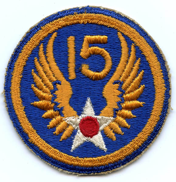 WWII USAAF 15th Air Force 