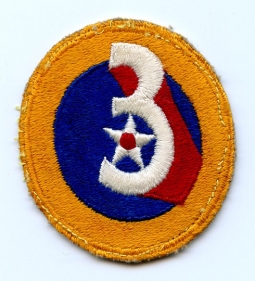 WWII United States 3rd Air Force Patch