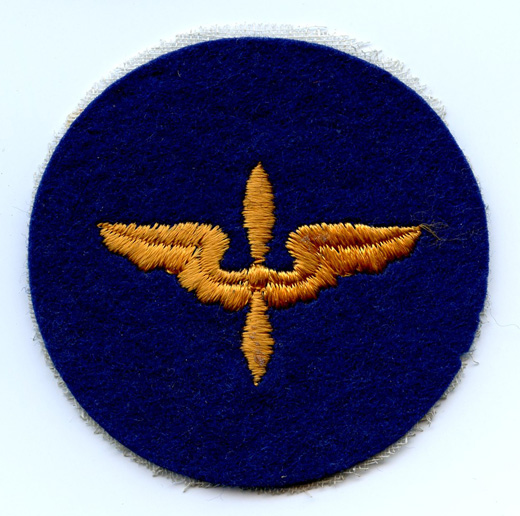 WWII USAAF Cadet Patch on Wool Felt: Flying Tiger Antiques Online Store