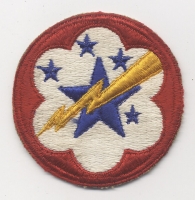 WWII US Army Forces Western Pacific Shoulder Patch in Four Star Variation